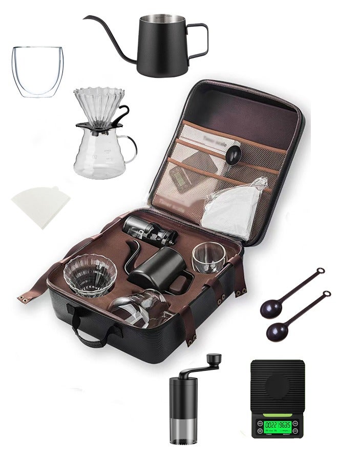 V60 Pour Over Coffee Maker Set Carry Case