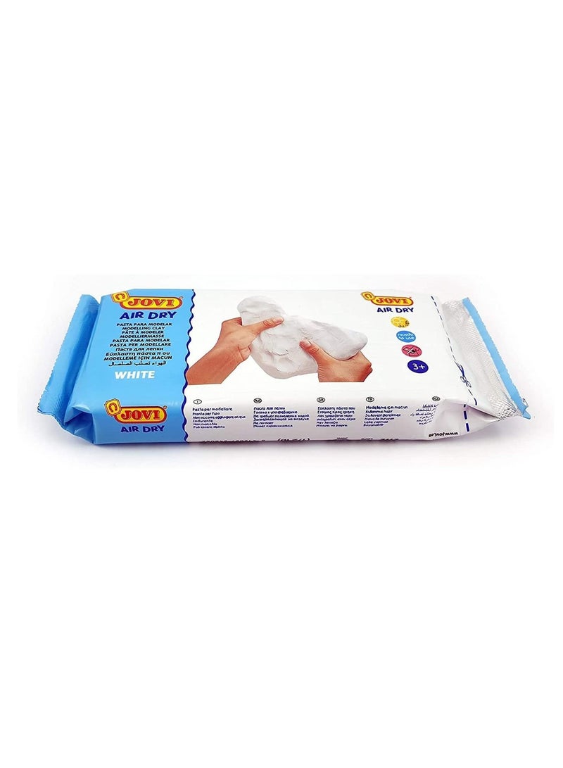 JOVI 2-Piece Air Dry Modelling Clay 250gm White - Image 2