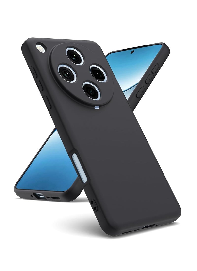 Houmt Oppo Find X8 Pro 5G Case Cover Premium Silicone With Microfibre Lining Case Anti-Scratch Shockproof Protective Phone Cover For OPPO Find X8 Pro 5G 6.7-inch  - Image 1