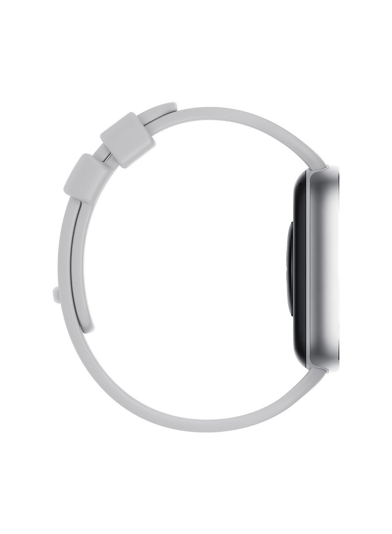 REBENUO Smart Watch with 1.97 Inch AMOLED Screen Supports Bluetooth Connection Aluminum Alloy Frame Battery Life Up to 20 Days white - Image 3
