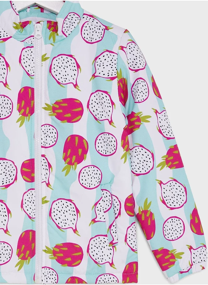 Pinata Kids Fruit Print Jacket