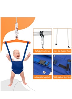 ABJ Adjustable Baby Jumper (6-24 Months) - Indoor & Outdoor Bouncer for Active Play | Secure & Comfortable Seat | Portable Hanging Jumper for Infants & Toddlers  - Image 3