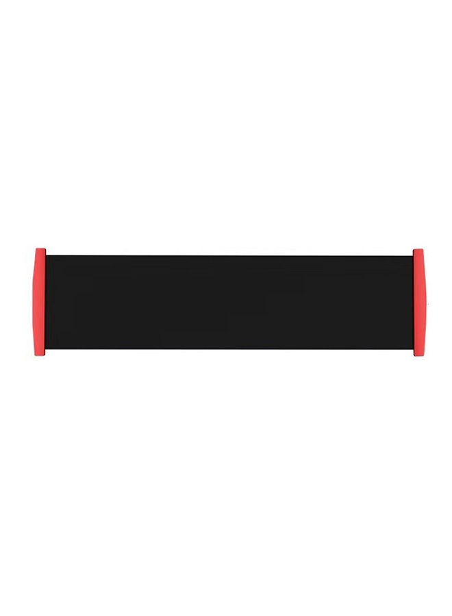 Generic Speed Skating Pad Roller Skate Training Sliding Board, Balance Exercise Indoor Gym Fitness Board Short Track Practice Pad for Hockey Skiing with Shoe Cover 200*50cm - Image 1