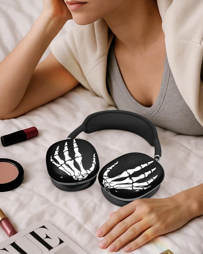 Joyleop for Airpods Max Case - Cool Durable Hard for AirPods Max Covers, Fun Protective Headphones Case with Unique Design, Pretty Essential Accessories for Headphones, Skeleton Hand - Image 5