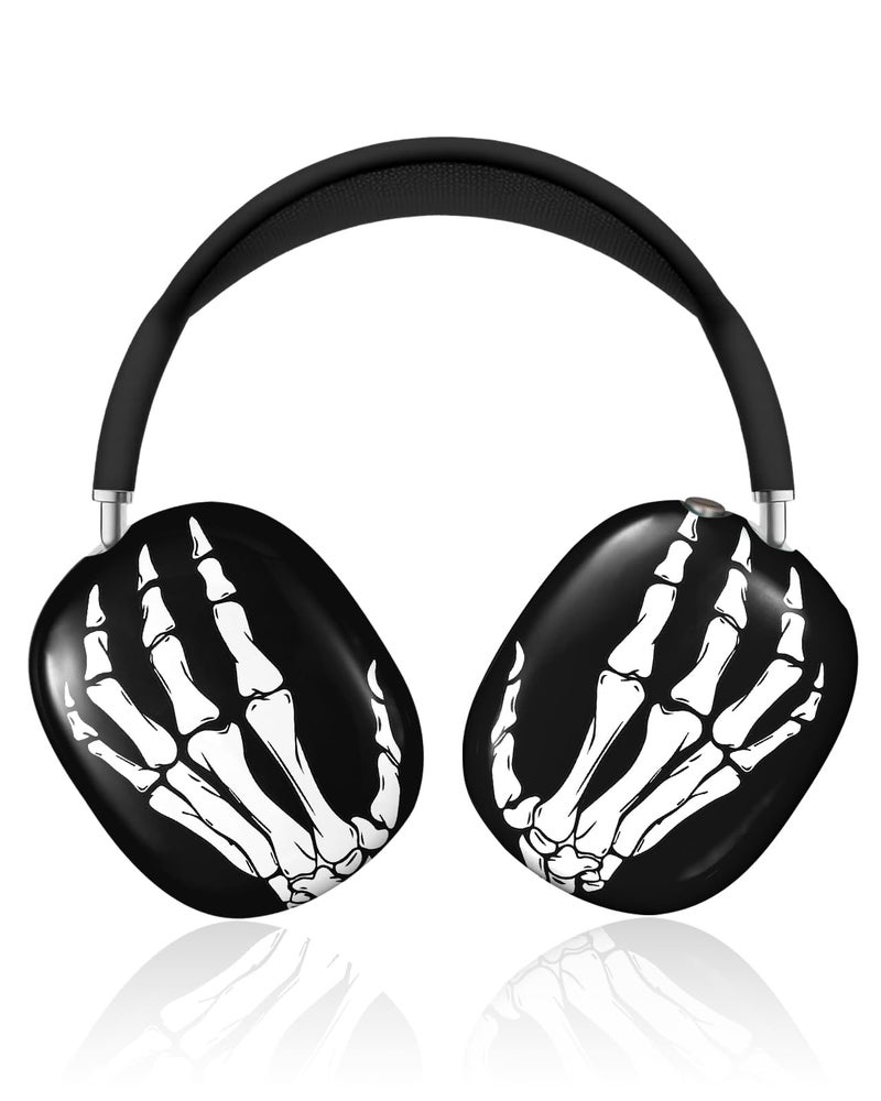 Joyleop for Airpods Max Case - Cool Durable Hard for AirPods Max Covers, Fun Protective Headphones Case with Unique Design, Pretty Essential Accessories for Headphones, Skeleton Hand - Image 1