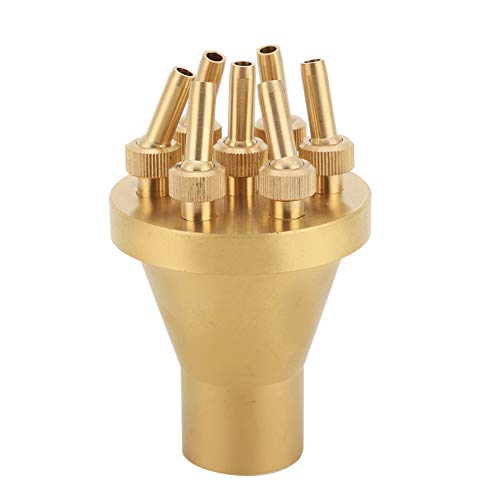 Fdit FNPT 1 DN25 2 Tier Center Straight Style Fountain Nozzle Garden Pond Spray pond fountain head Tool for Home Garden