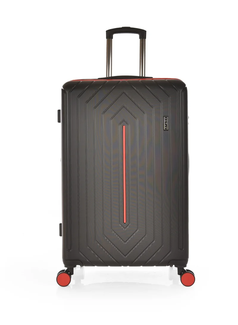 Track TRACK Luggage Set, Acrylonitrile Butadiene Styrene (ABS) Material, Trolley Travel Bag with Carry On Cabin and Checked In Sizes, combination Lock and 4 Double Wheels, Expendable, Size 20/24/28,13442/3P