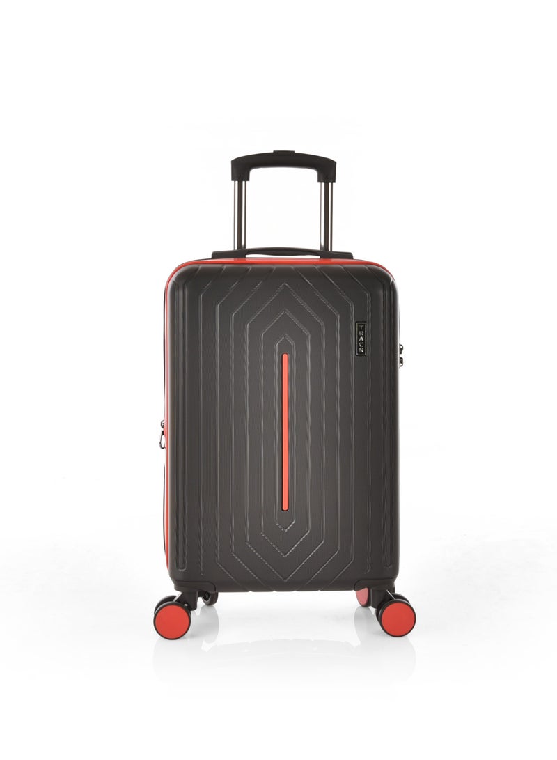 TRACK Luggage Set, Acrylonitrile Butadiene Styrene (ABS) Material, Trolley Travel Bag with Carry On Cabin and Checked In Sizes, combination Lock and 4 Double Wheels, Expendable, Size 20/24/28,13442/3P - Image 4