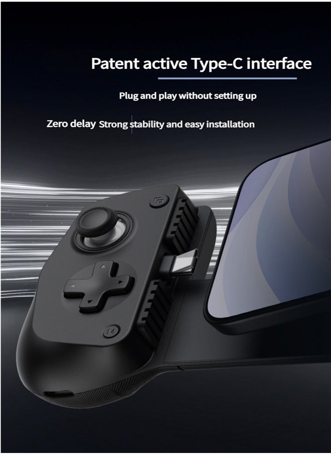 gamesri - GameSir X5 Lite Type-C Mobile Gaming Controller for Android & iPhone 16 Series (USB-C), Plug and Play Gamepad with Hall Effect Joysticks Hall Trigger Exclusive Semiconductor Heat Sink, Lightweight Design - Image 1