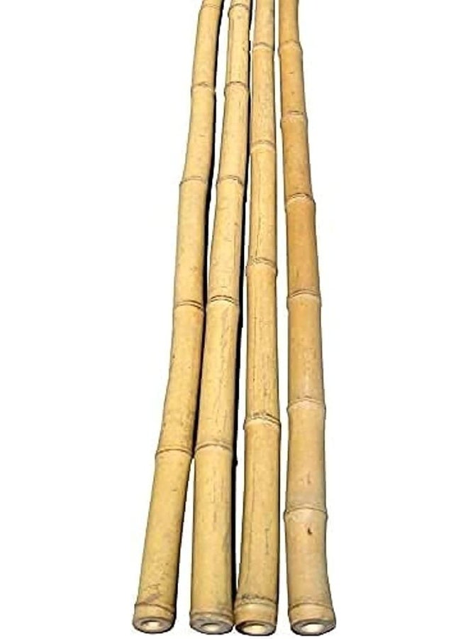 Egardenkart Natural Bamboo Pole/Stake 5 Pieces , 200Cm  - Image 1