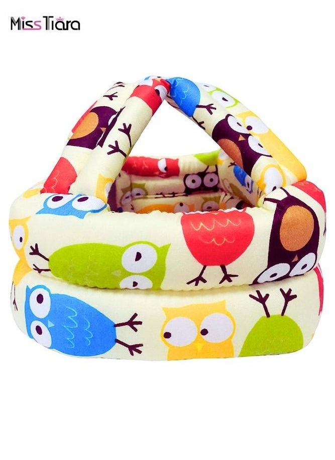 MissTiara Baby Safety Helmet Head Protector Breathable & Adjustable Head Cushion Bumper Bonnet for Running Walking Crawling  - Image 5