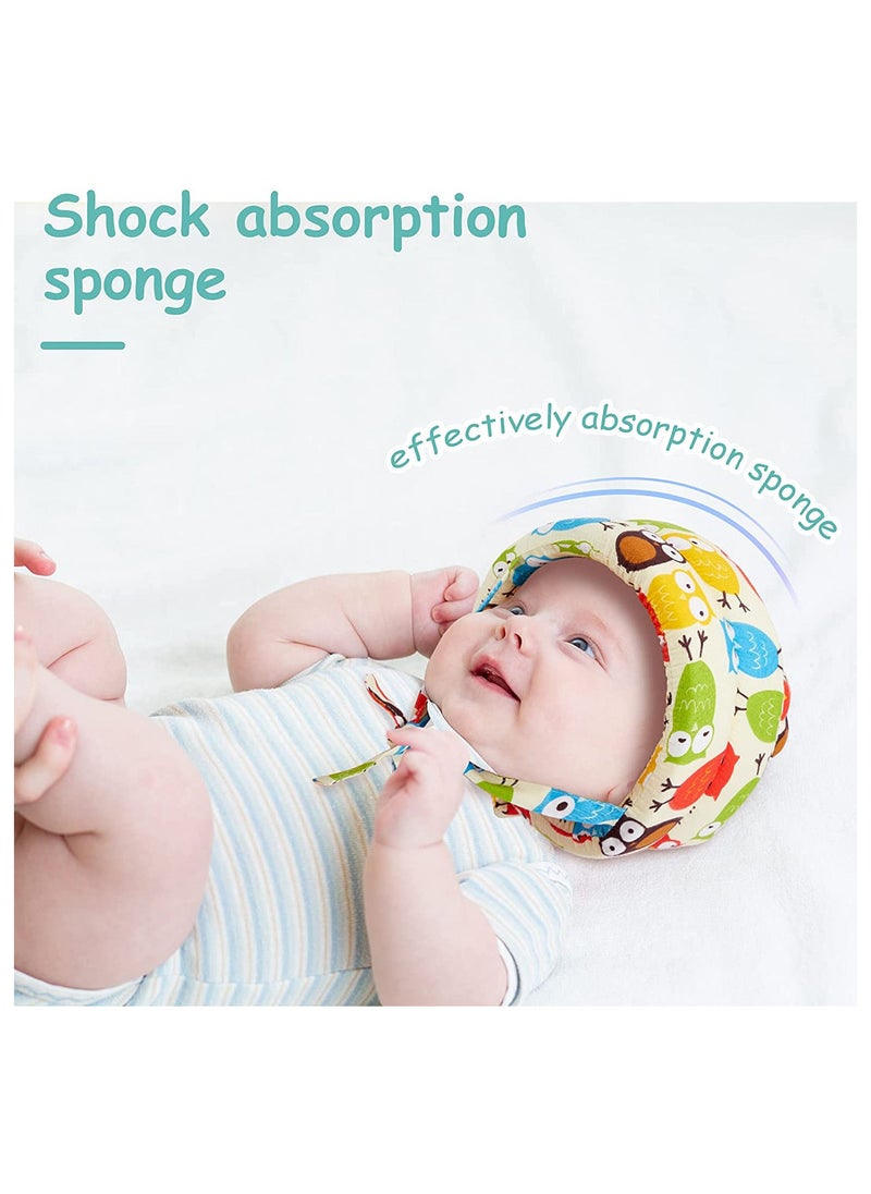 MissTiara Baby Safety Helmet Head Protector Breathable & Adjustable Head Cushion Bumper Bonnet for Running Walking Crawling  - Image 3