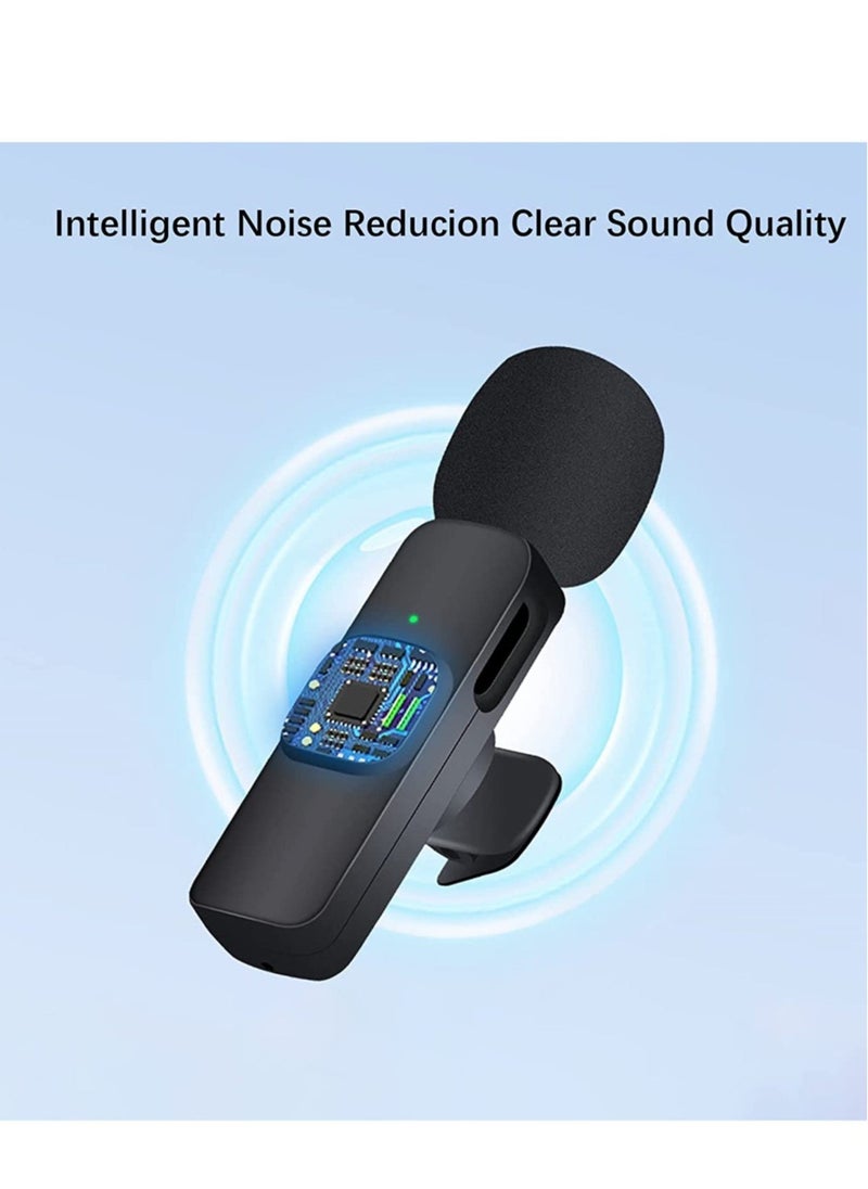 Wireless Lavalier Microphone for iPhone iPad, Plug and Play Mini Mic for YouTube TikTok Live Streaming Gaming K Song Recording Auto Noise Reduction (Lightning 2) - Image 5