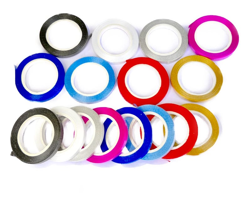 Flyloons Curling Ribbon for Balloon Decoration (Pack of 16 Ribbons) (Multi-Color) - Image 2