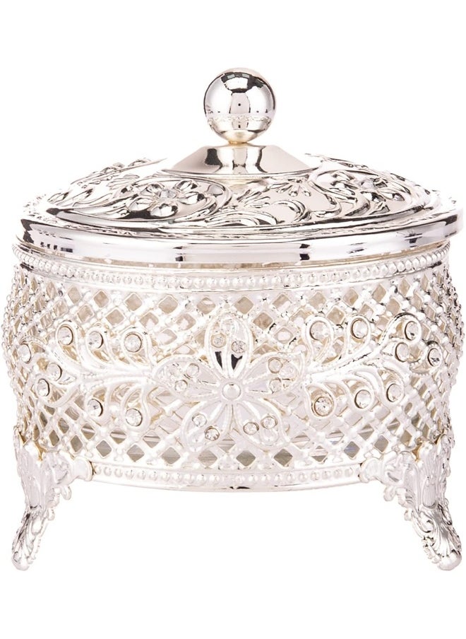 AKDC AKDC Sugar Pot S L(9CM) XW(9CM) XH(10CM) Silver  - Image 1