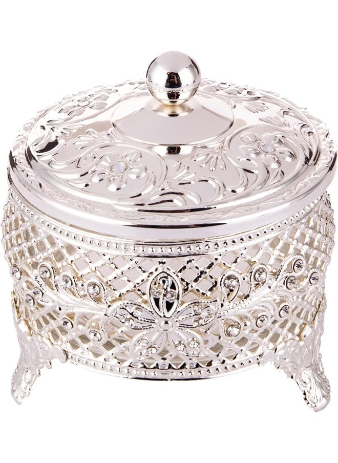 AKDC AKDC Sugar Pot S L(9CM) XW(9CM) XH(10CM) Silver  - Image 2