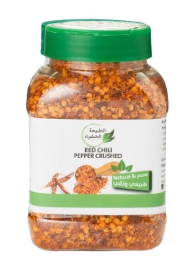 Green Nature Red Chili Pepper Crushed 160g - Image 1