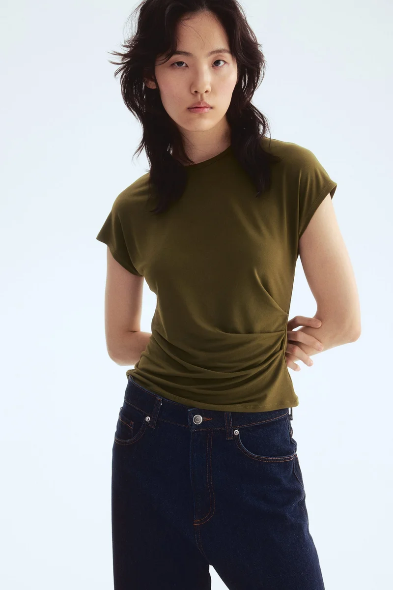 H&M Cap-sleeved top