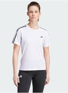 Adidas 3 Stripes Own The Run T-Shirt  - Image 1