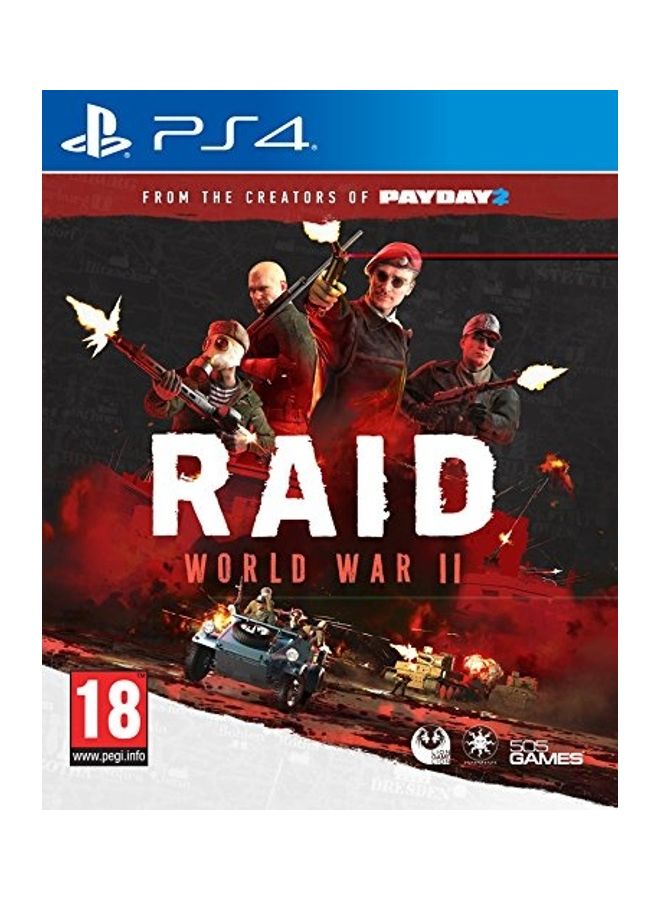 لعبة الفيديو Raid: World War Ii (إصدار عالمي) - playstation_4_ps4