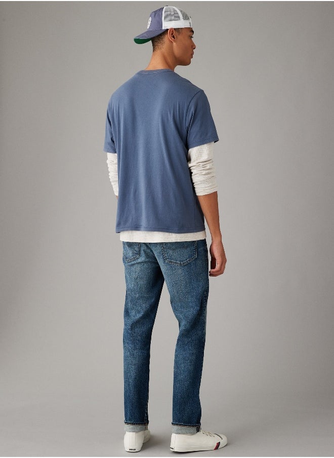 American Eagle AE Super Soft Logo Graphic T-Shirt  - Image 5
