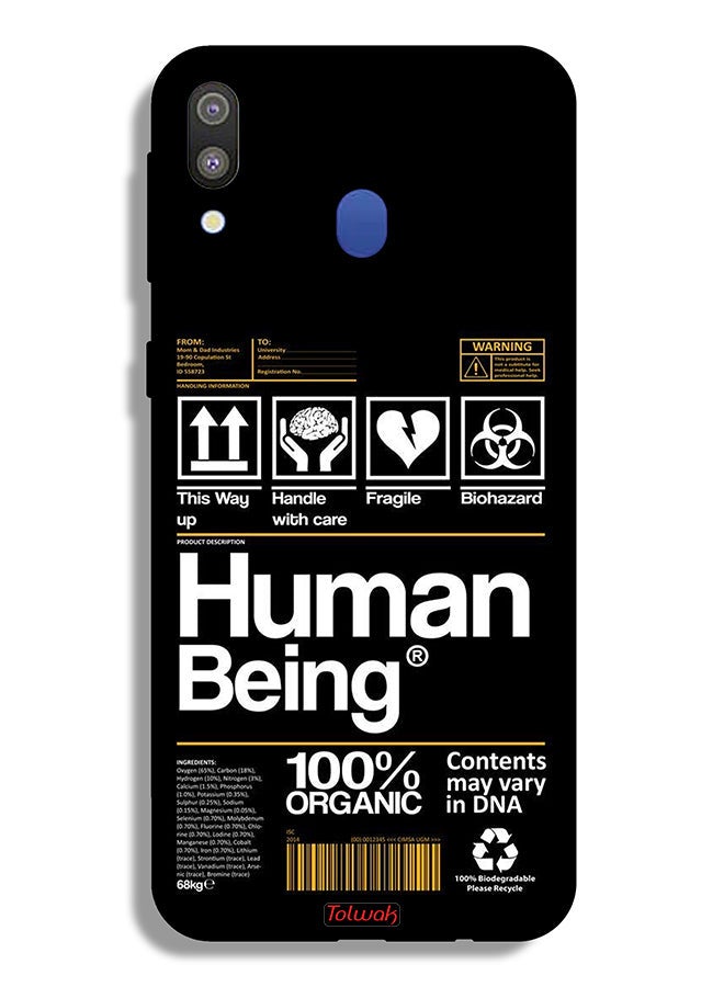 Tolwak Samsung Galaxy M20 Protective Case Cover Human Being Sticker - Image 2