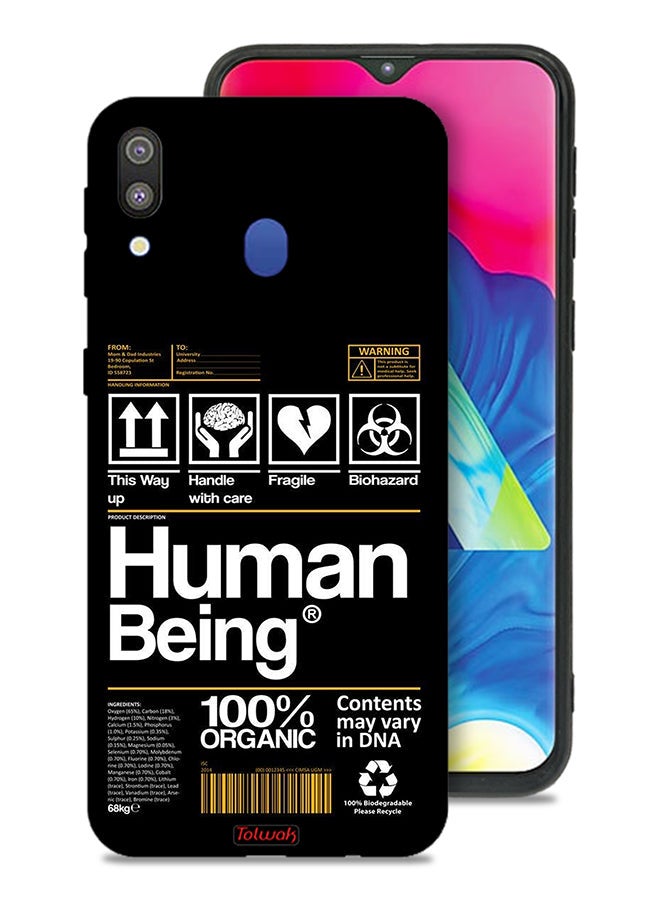 Tolwak Samsung Galaxy M20 Protective Case Cover Human Being Sticker - Image 1