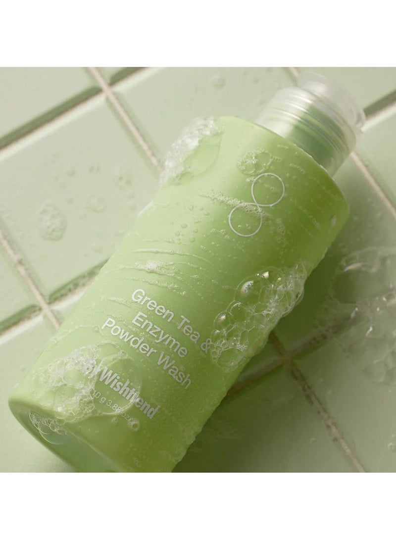 باي ويشترند غسول بودرة الشاي الأخضر والإنزيمات من ويشترند لإزالة الرؤوس السوداء 110 جرام - Image 3