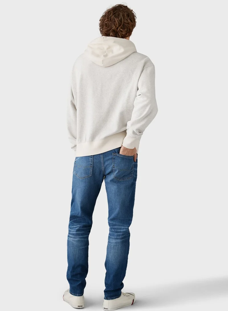 امريكان ايجل Light Wash Slim Fit Jeans