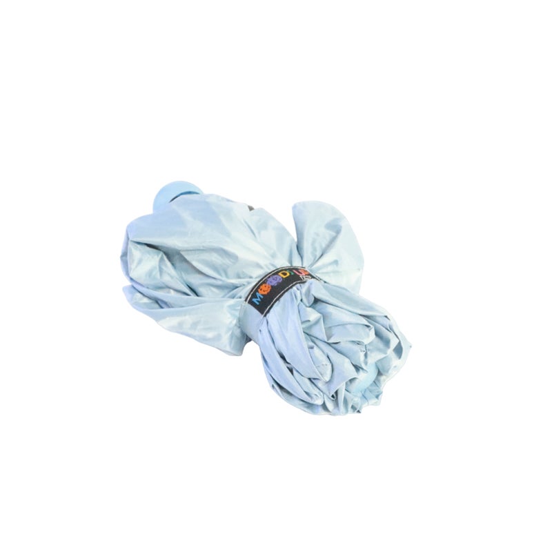 Biggdesign Moods Up Turquoise Mini Umbrella, Wind Resistant, Bag Size, Quick Dry, Compact Windproof Umbrella with Frame for Men and Women, Manual Umbrellas for Rain - Image 4