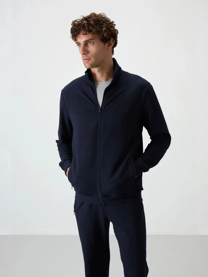 تومي لايف TOMMY Men's Knit Fleece Sweatshirt And Pants Set