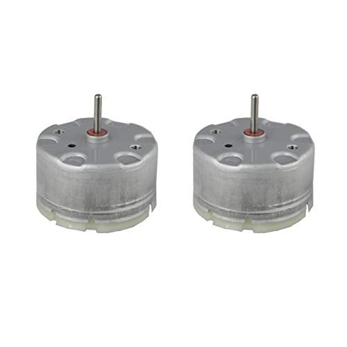 CHANCS 2 قطع من محرك DC 500 3V 3000rpm 6V 6000RPM 12v 12000RPM عالي السرعة وعالي العزم أسطوانة كهربائية صغيرة لمحرك شمسية - Image 1