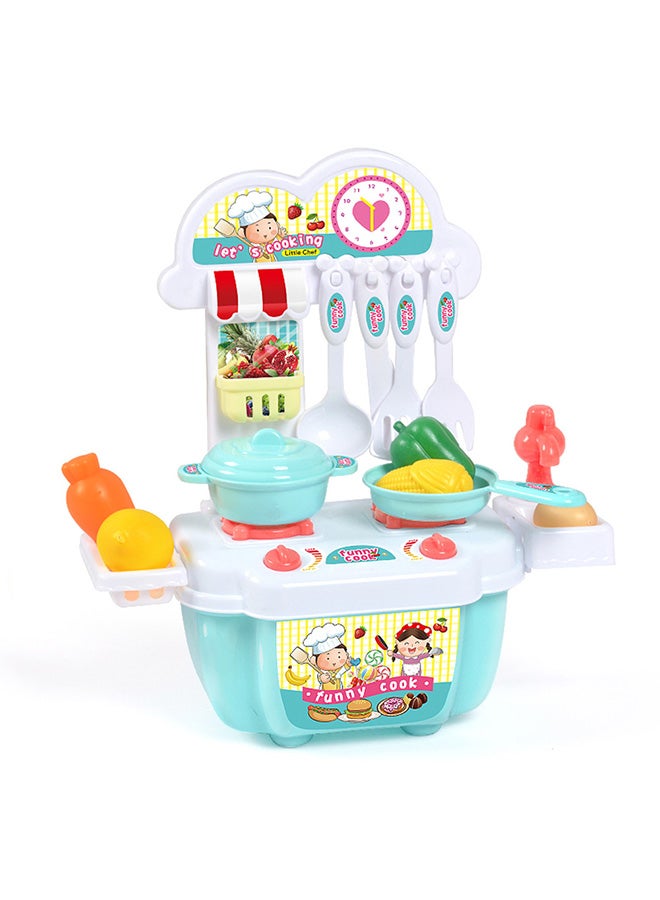 Kidle Pretend Play Toy Kitchen Set 23.5x10.5x26cm - Image 1