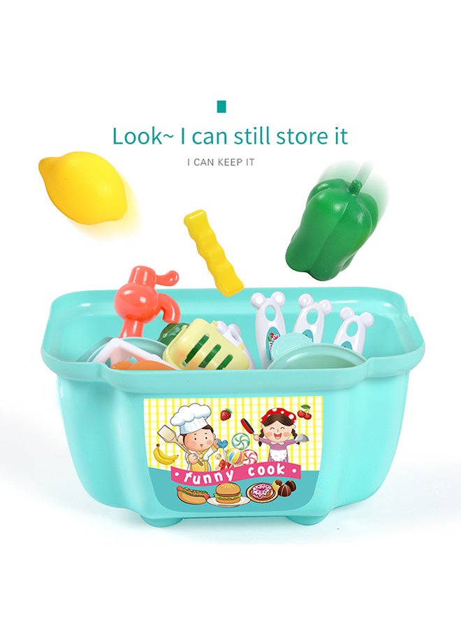 Kidle Pretend Play Toy Kitchen Set 23.5x10.5x26cm - Image 4