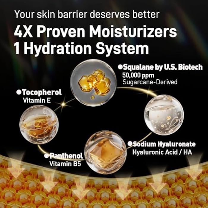 +1HEROLABS Retinol Moisturizer Anti-Aging Face Cream - Triple Retinol, 5% Squalane, Hyaluronic Acid, Collagen, Peptides, Niacinamide - Hydrating & Firming Wrinkle Night Cream, Fragrance Free, 1.85oz (Pack of 1) - Image 5