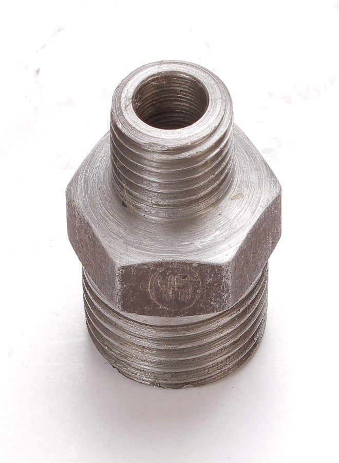 VS Steel Reducing Hex Nipple Black Size 40mm, 1 1/2" - Image 1