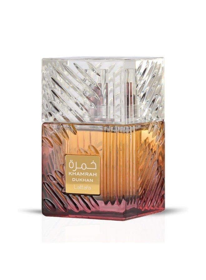 Lattafa Khamrah Dukhan EDP For Unisex 100ml - Image 4