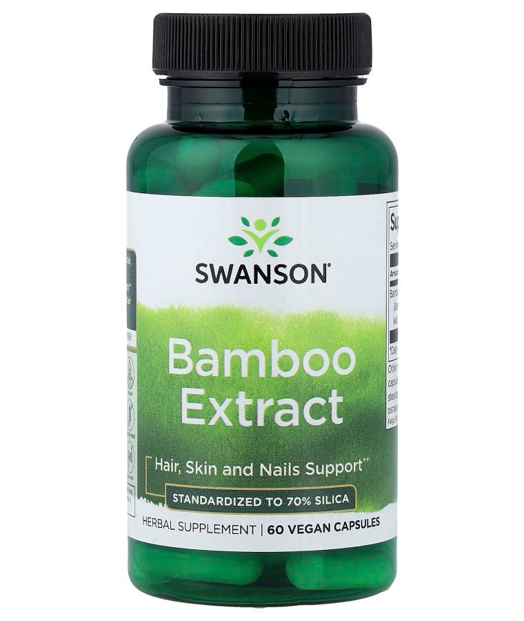 مستخلص البامبو 60 كبسولة نباتية (300 ملغ لكل كبسولة)