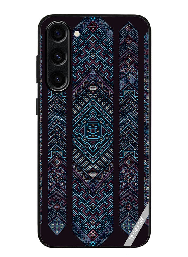 VR CREATIVE Protective Case Cover For Samsung Galaxy S23 Plus Mandala Design Multicolour - Image 1