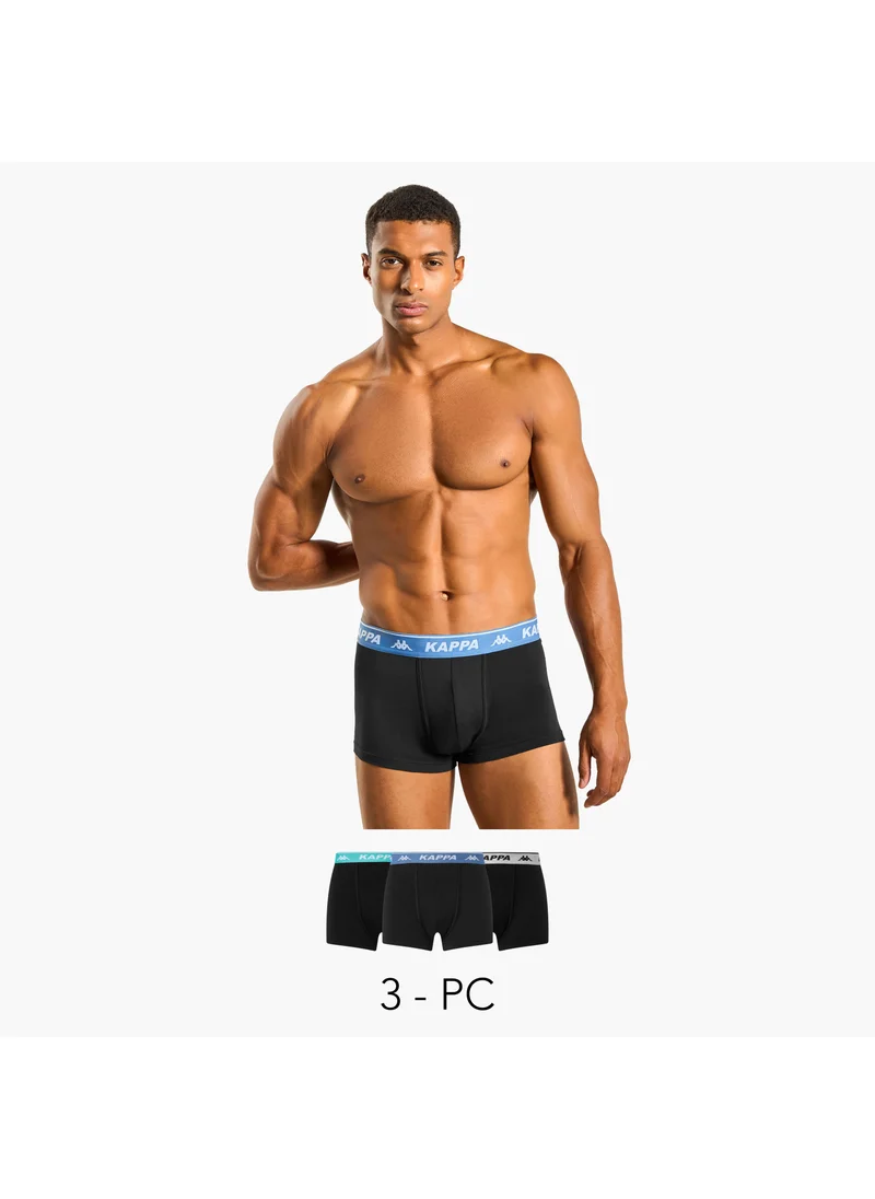 Kappa Set of 3 - Kappa Elasticated Waist Trunks