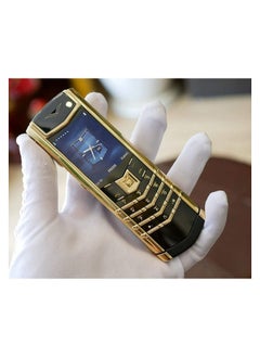 Hope Signature Golden Mobile Phone – Luxury Handcrafted Design gold Plating, Unlocked GSM, Exclusive User Experience, Premium Leather Backing, Sapphire Crystal Display  - Image 3
