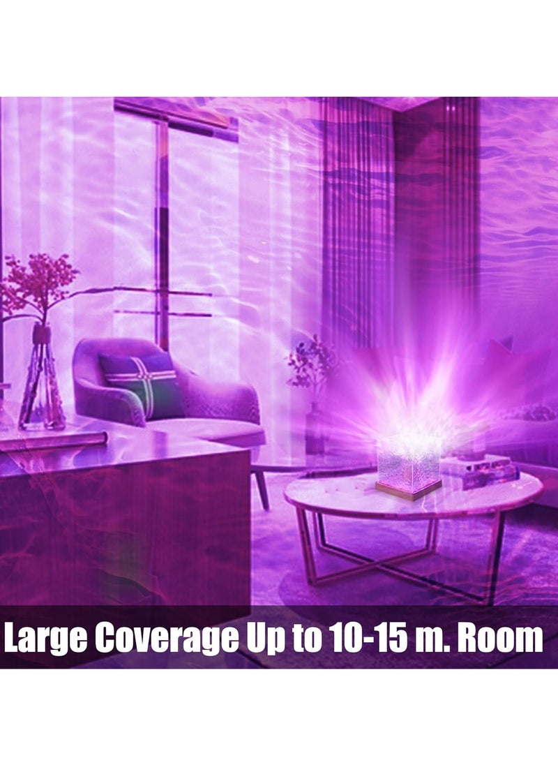 Generic - 16 Color Gradient Ocean Wave Projector Lamp with Remote Control for Office, Bedroom, Bar, Restaurant - Image 1