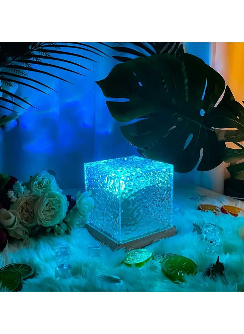 Generic - 16 Color Gradient Ocean Wave Projector Lamp with Remote Control for Office, Bedroom, Bar, Restaurant - Image 1