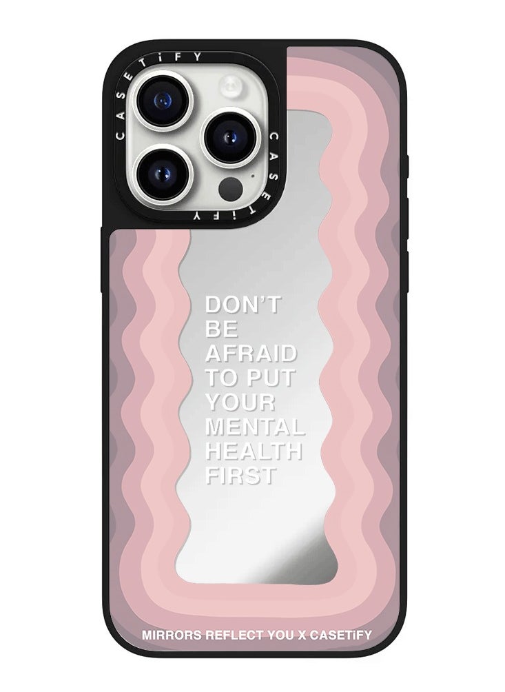 Casetify - Don't Be Afraid By Mirrors Reflect You iPhone 14 Pro Max/15 Pro Max/16Pro Max tective Case Cover - Image 1