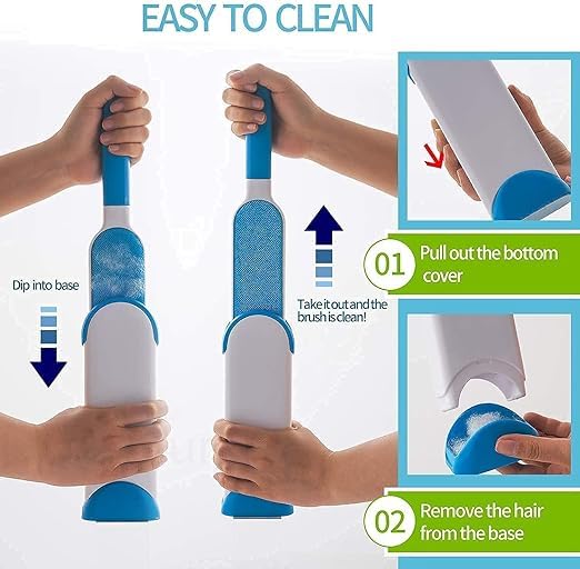 GAMAHA Hair Remover from Clothes and Home Brush Cleaner Ultimate Pet Hair Fur & Lint Remover Brush Dog Cat Hair Remover Brush and Sofa Cleaning Brush - Image 2