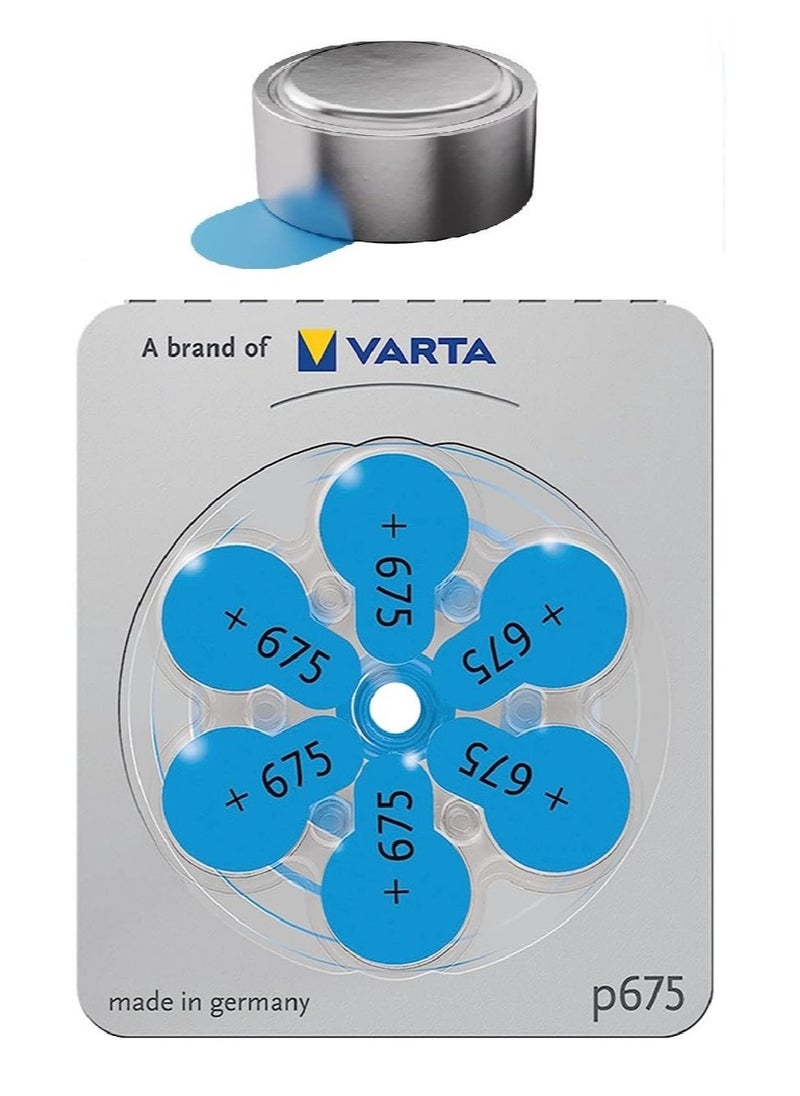 Power One PowerOne 1.45V Original German High Level Hearing Aid Batteries ( 120 Pieces) Size P675  - Image 3