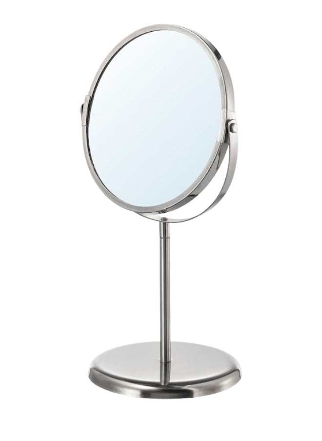 Ikea Double-Sided Stainless Steel Vanity Mirror  - Image 1