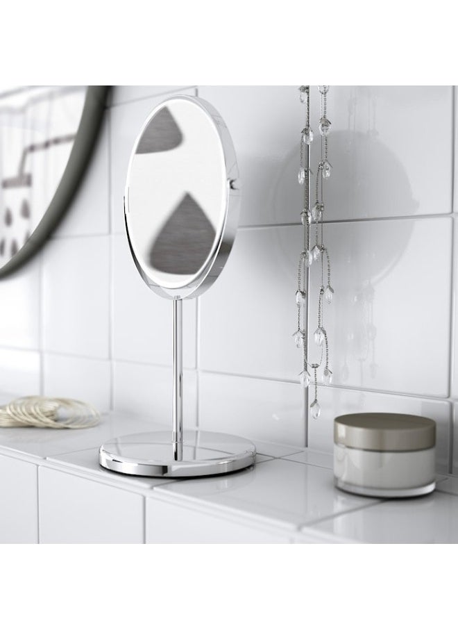 Ikea Double-Sided Stainless Steel Vanity Mirror  - Image 3