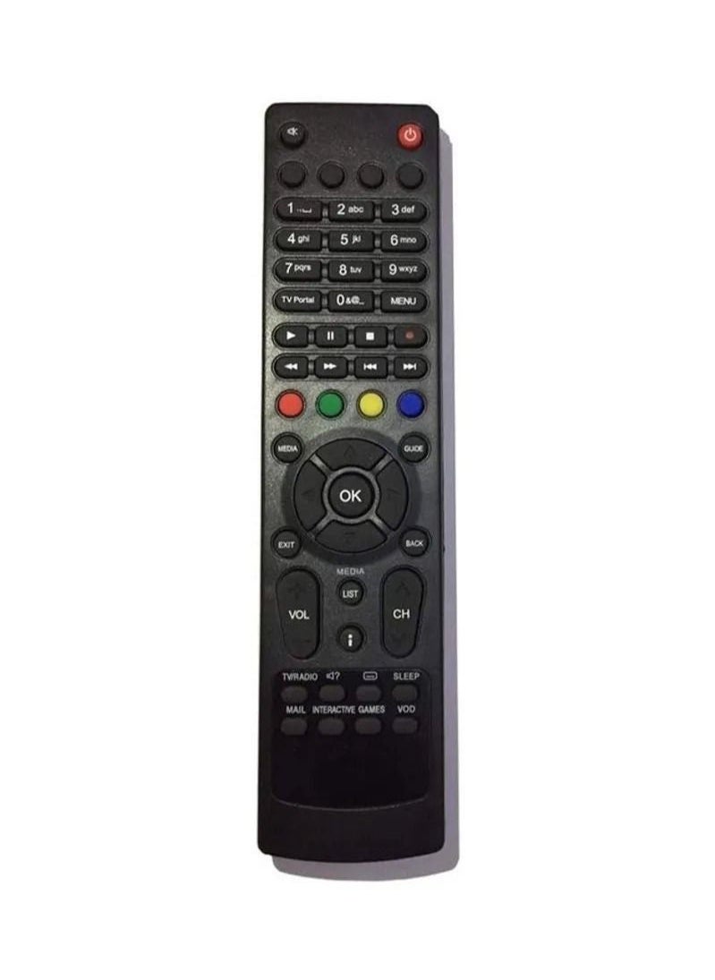 Generic - Elife Etisalat Remote Control for Receiver Universal Black - Image 1