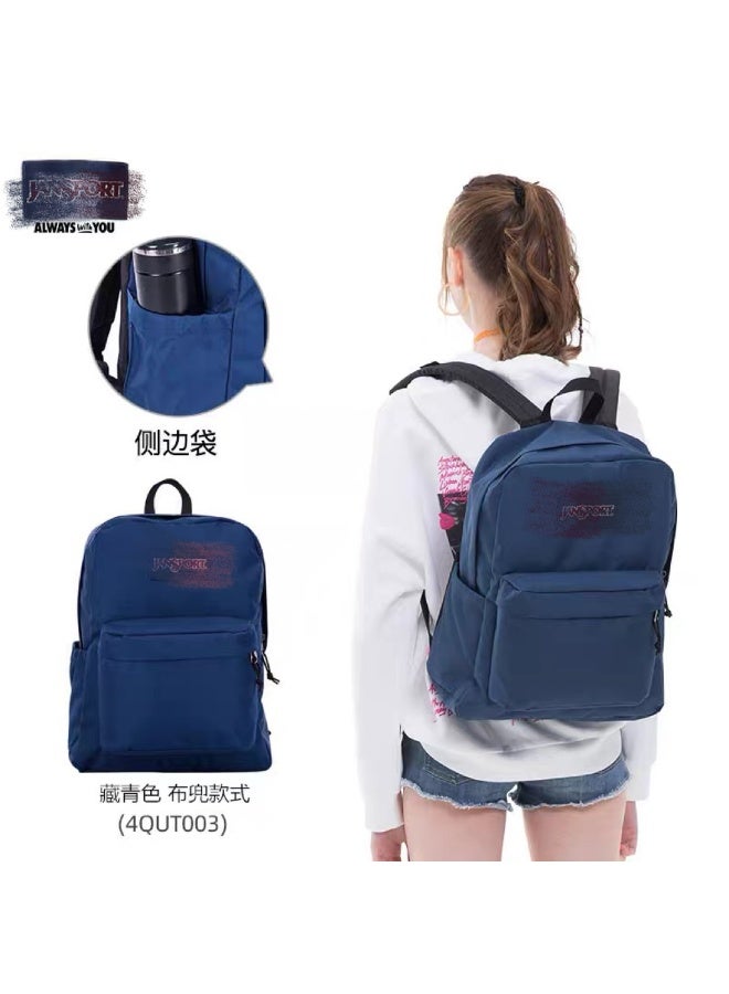 Nylon Laptop Backpack for College Students - Large Capacity 13 Inch Notebook Bag | Minimalist Style - Image 4